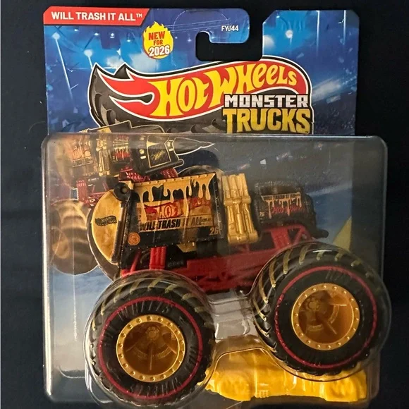 Chase!!! New 2026 Hot Wheels Monster Truck Treasure Hunt - Picture 5 of 5